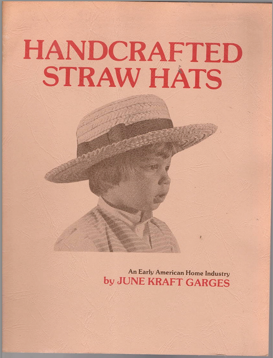 Handcrafted Straw Hats- Used Book