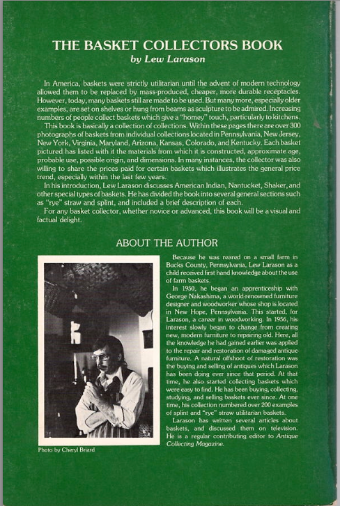 The Basket Collectors Book- Used Book