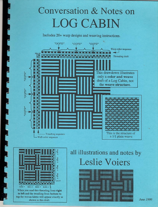 Conversations and Notes on Log Cabin- Used Book