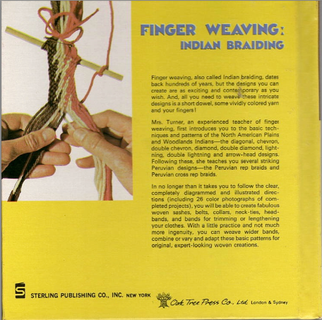 Finger Weaving- Used Book