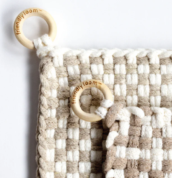 Friendly Loom Potholder Rings