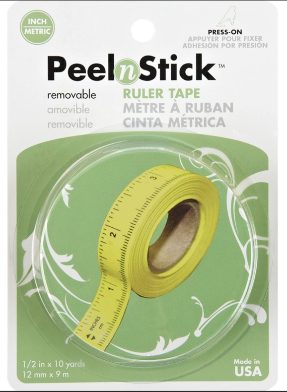 PeelnStick Removable Ruler Tape
