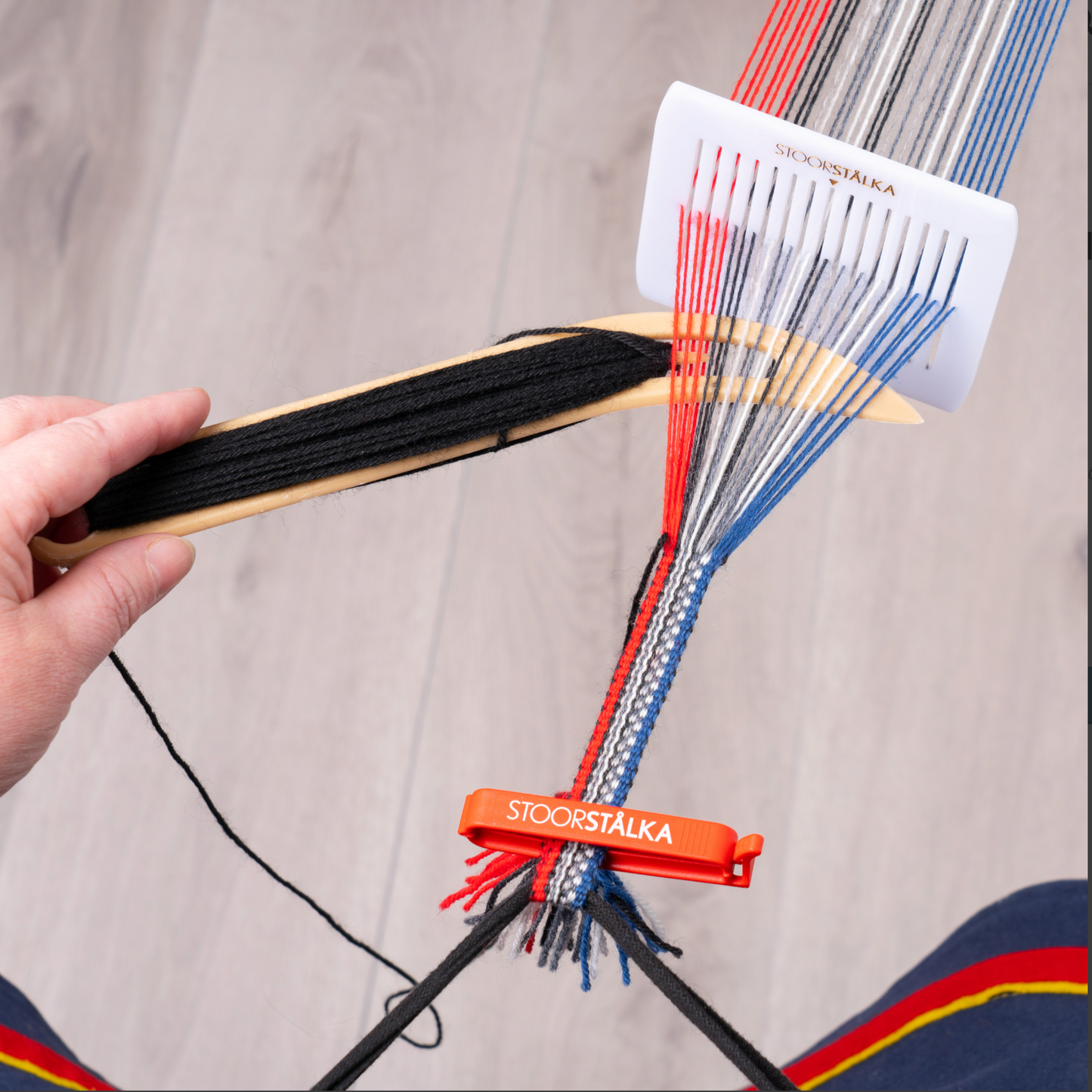 Weave.kit Basic- Jokkmokk Gray-red-blue