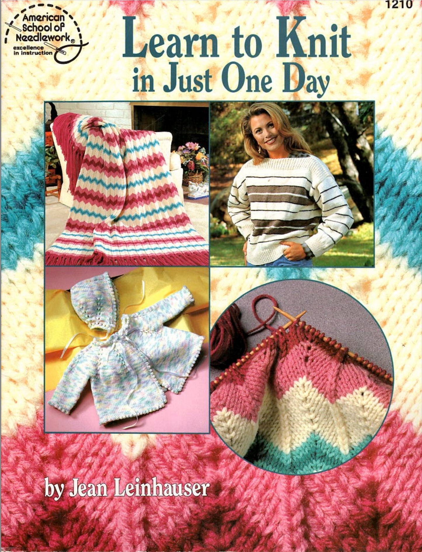 Learn to Knit in Just One Day- Used Book