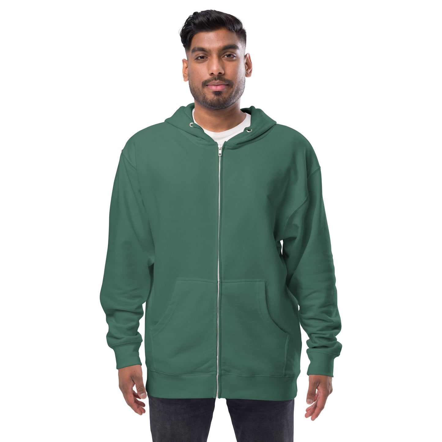 Comfy Fleece Lined Zip-up Hoodie