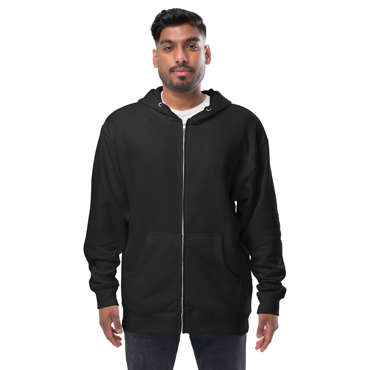 Comfy Fleece Lined Zip-up Hoodie