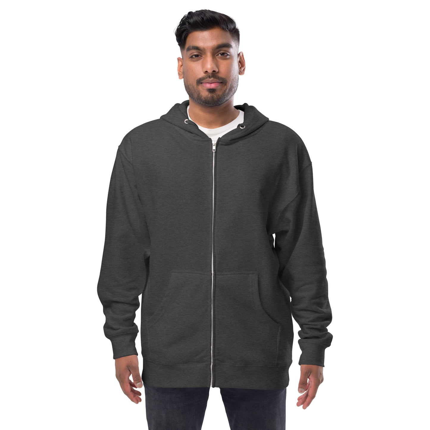 Comfy Fleece Lined Zip-up Hoodie