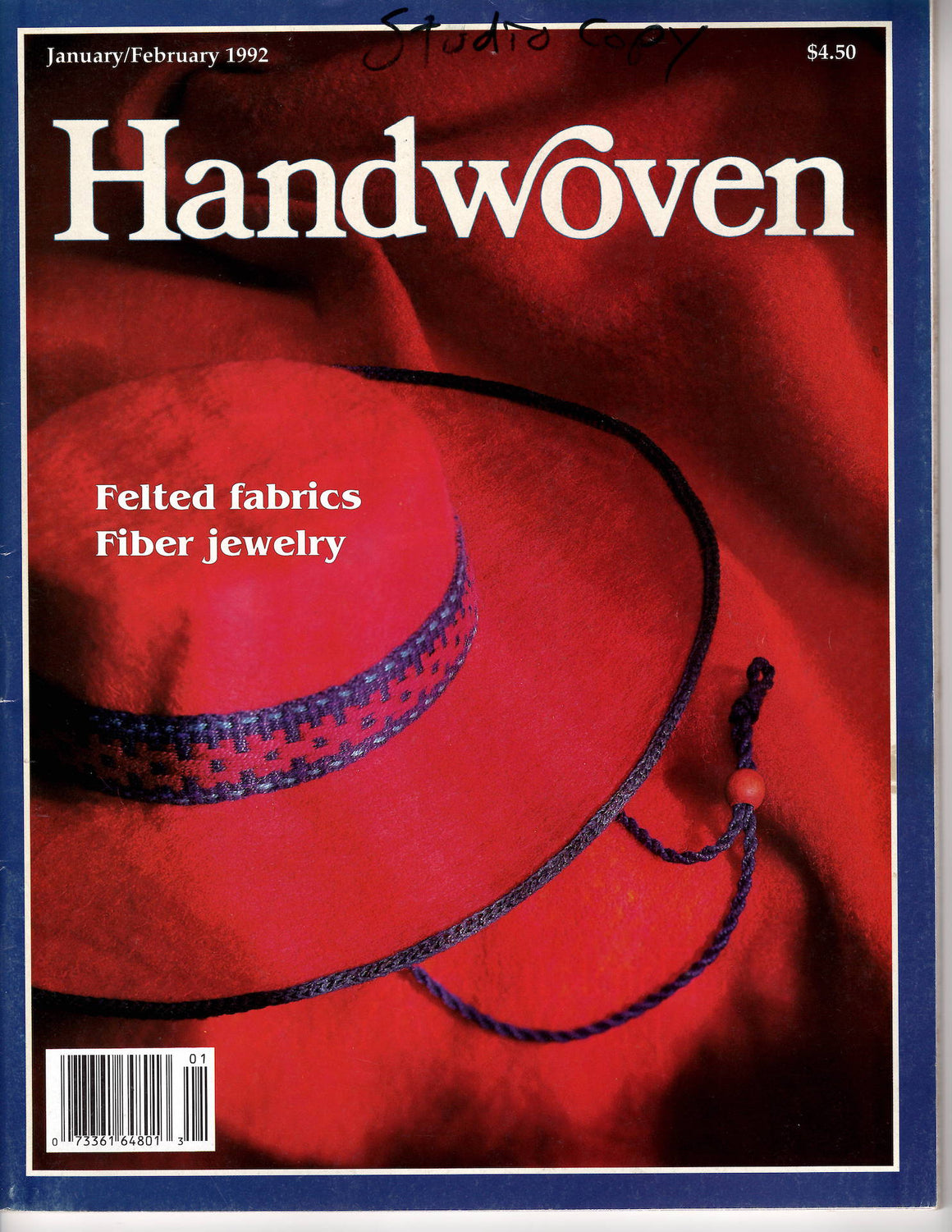 Handwoven January/February 1992
