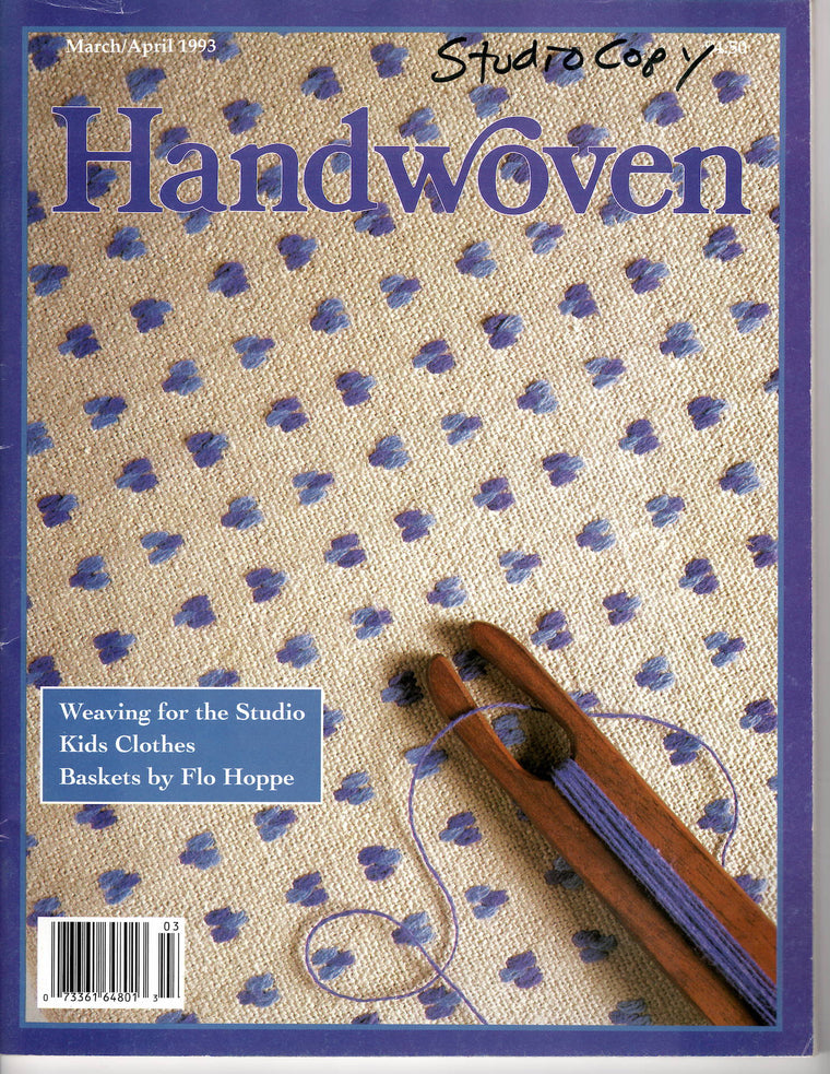 Handwoven March/April 1993