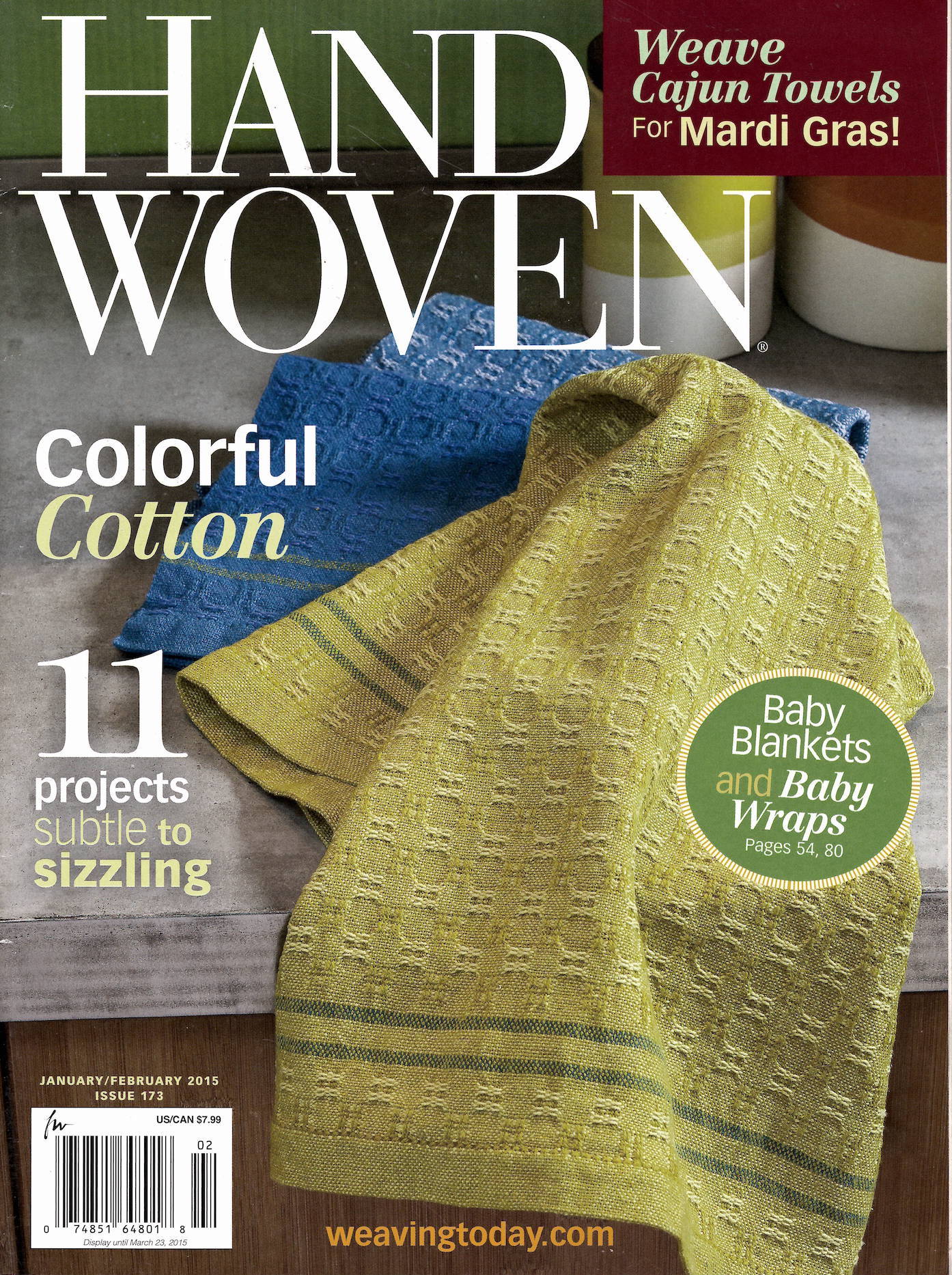 Handwoven January/February 2015