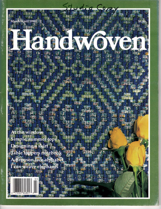 Handwoven March/April 1990