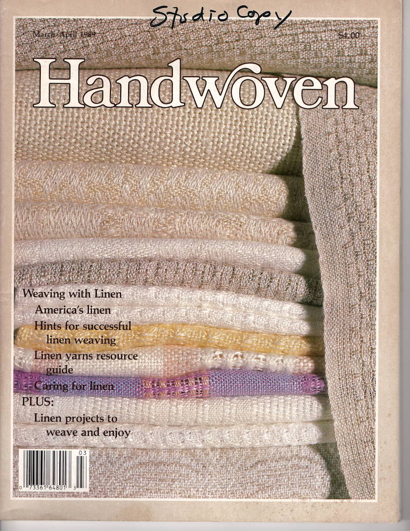 Handwoven March/April 1989