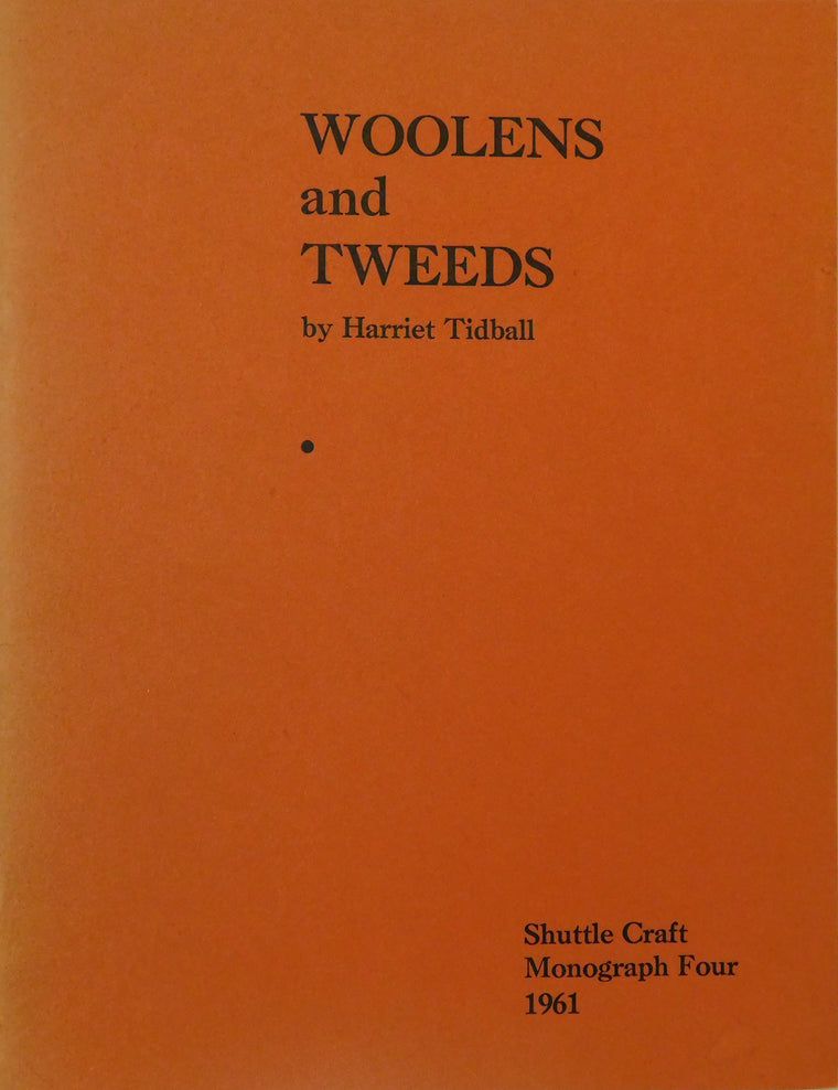 Woolens and Tweeds - Used Book