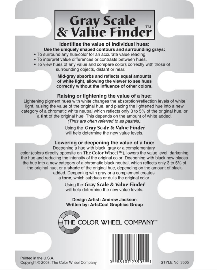 Gray Scale & Value Finder