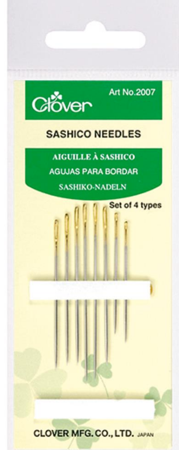 Clover Sashico Needles- 8 Pack
