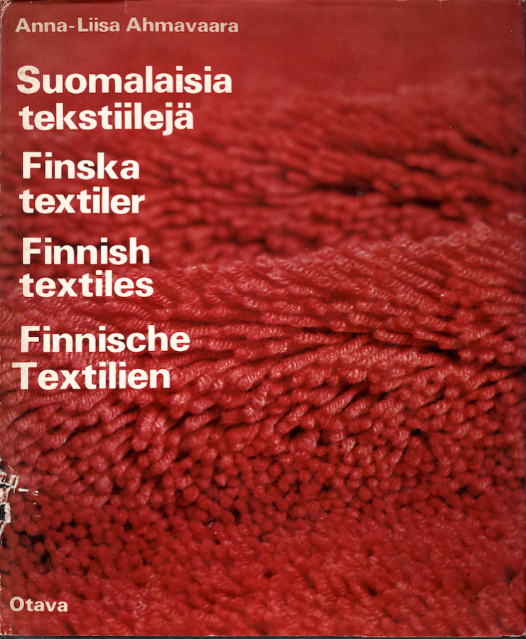 Finnish Textiles- Used Book