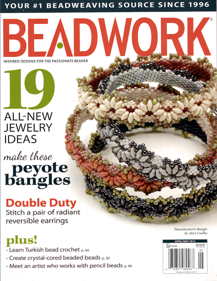 Beadwork Magazine- April/May 2014