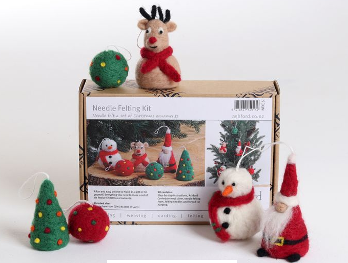 Ashford Needle Felting Christmas Special Kit
