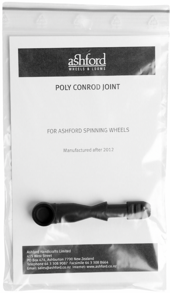 Ashford Poly Conrod Joint (black)