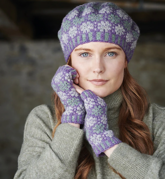 Jamieson & Smith Knitting Pattern Allium Set