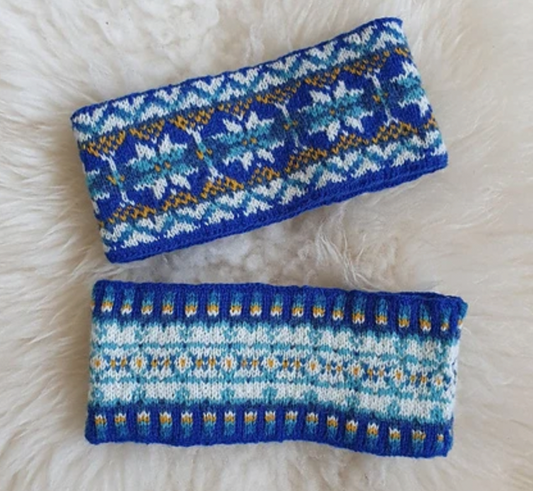 Jamieson & Smith Knitting Pattern Harriet Headband