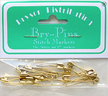 Bryson Coiless Brass Pins