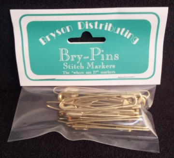 Bryson Coiless Brass Pins