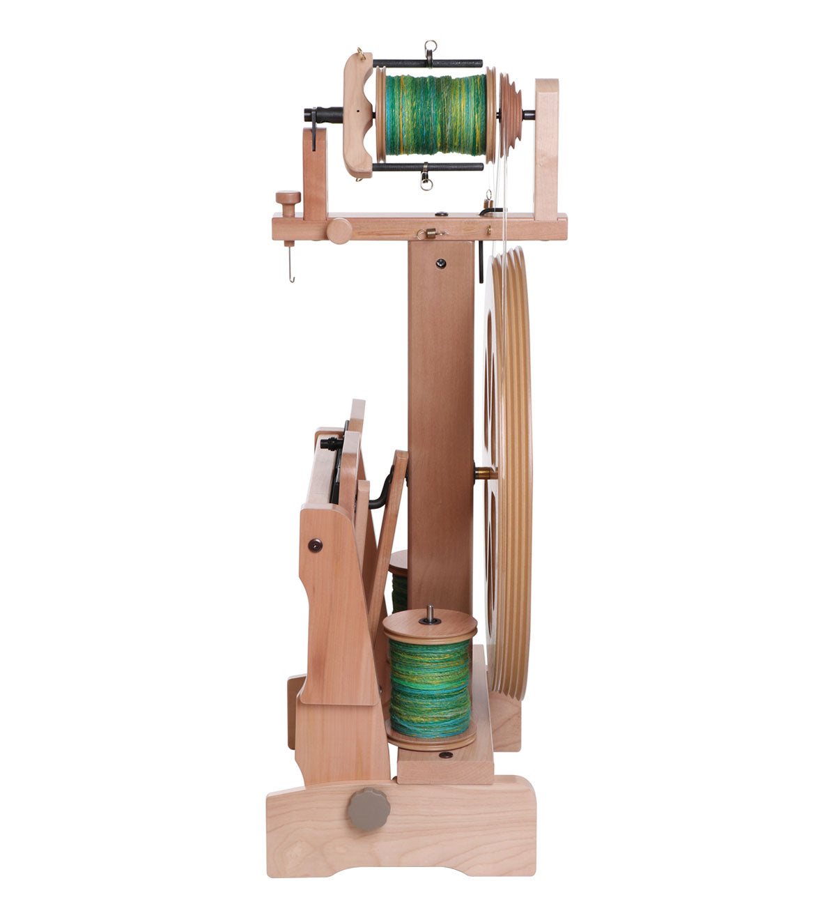 Lendrum Double Treadle Spinning Wheel Complete Package