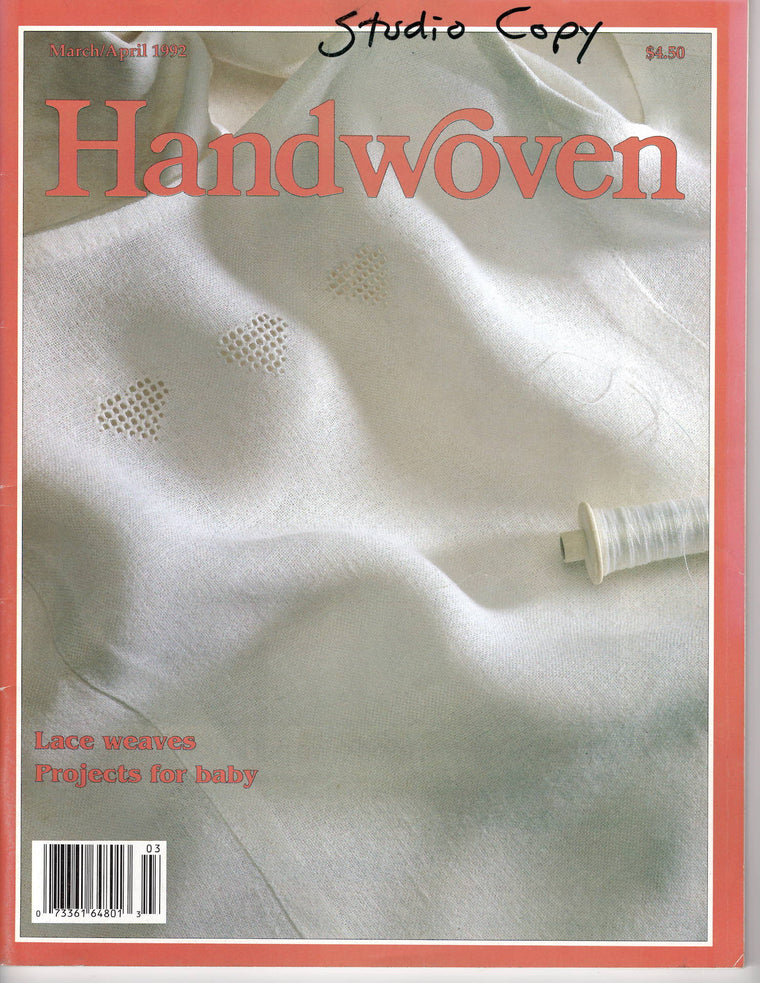 Handwoven March/April 1992